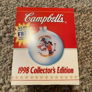 1998 Campbell's Soup Christmas Ornament